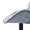 2x Swivel Adjustable Kitchen Breakfast Bar Stools Crushed Velvet Padded Barstool