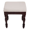 Vanity Chair Dressing Table Stool Makeup Seat Baroque Piano Chair, 46.5x39x29 CM