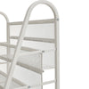 Mobile Children Kids Book Rack Shelf Sling Storage Baskets Organizer Bookcase UK