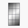 Leaning Panel Floor Mirror 12 Section Large Wall Mirror