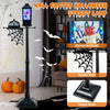 155 cm Halloween Lamp Post Sound-Activated Indoor Stree Lamp-Black