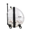 Portable Pet Carrier Breathable Cat Puppy Travel Carrying Trolley Case Stroller