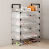 Dustproof Shoe Cabinet Rack Storage Cupboard Footwear Stand Hallway Shelves