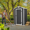 Garden Shed Manor 43 Dark Grey Keter