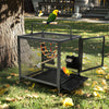 Parrot Travel Cage Parrot Transport Carrying Cage African Grey Cockatoo Carrier