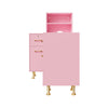 Professional Manicure Table Salon Nail Station Beauty Desk with Nailpolish Shelf