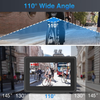 PARKVISION 1080P Bike Mirror Camera Rear View Recorder w/ 4.3" Monitor + Card