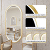 Glam Smart LED Bathroom Mirror Frontlit Anti-fog Vanity Mirror Sanding Gold Edge