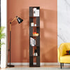 190cm Rotating Bookcase, Freestanding Bookshelf for Living Room, Corner Bookcase