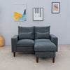 Panana Linen Fabric Sofa 1, 2 or 3 Seater Modern Couch Suite Set ottoman