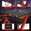 Ergonomic Computer Gaming Desk Workstation Racing Table w/Cup Headphone Holder