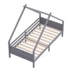 House Design Wood Toddler Single Bed Boys Girls Bed Frame Bedstead Kids Bedroom