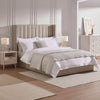 Dusk Madison Stone Grey Linen Look Double Ottoman Storage Bed RRP £899