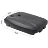 60KG Fillable Base for Banana Cantilever Parasol Garden Umbrella Stand On Wheels