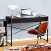Computer Desk Wooden PC Laptop Table Writing Workstation with 2 Drawers