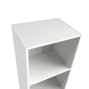 White Storage Cube 2-5 Shelf Bookcase Wooden Display Unit Organiser Furniture