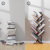 Bookcase Tree Bookshelf Tall Floor Standing Book Shelf 34 x 20 x 116 cm