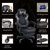 Massage Office Gaming Chair Racing Recliner Executive Seat Swivel Footrest Home