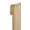 Large Wooden Garden Gate Solid Pine Wood Door Pedestrian Gate with Fitting Kits