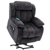 Power Lift Electric Riser Recliner Chair Massage Heated Recling Velvet Armchair