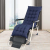 Garden Sun Lounger Cushion Chair Sunbed Recliner Replacement Cotton Seat New