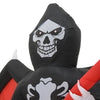 8FT Sickle Grim Reaper Inflatable Halloween Decoration w/ LED Lights Accessories
