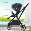 Foldable Baby Stroller Convertible Reversible Pushchair Travel for Airplane UK