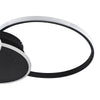 Modern LED Ceiling Light 3/5 Rings Chandelier Living Room Bedroom Pendant Lights