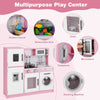Kids Kitchen Playset Play Kitchen Toy Set-Pink