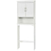Bathroom Organizer Over the Toilet Storage Cabinet w/Open Shelf