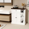 Sideboard,Wooden Storage Cabinet with Adjustable Shelf,Modern Kitchen Cupboard