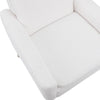 Modern Accent Chair Sherpa Fabric Upholstered Leisure Armchair Single Sofa Chair