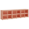 Outdoor Kitchen Cabinets 3 pcs Solid Wood Douglas