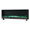 Electric Insert/WallMounted LED Fireplace Into Fire Media Freestanding With Feet