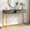 Modern Console Table Side Table Hallway Table Sofa Table with 1 Drawer 120cm