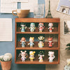 Vintage Wooden Small Cabinet Storage Box Desktop Organizer Unit Display Shelving
