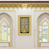 Large Islamic Wall Art Decor The Holy Kaaba Quran Calligraphy Glass Painting Dec