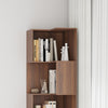 180cm Large Bookshelf Corner Storage Shelf 5-Tier Tall Bookcase Shelving Unit