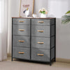 5/6/7/8/9 Drawers Chest of Drawers Bedroom Storage Cabinet Fabric Organizer Unit