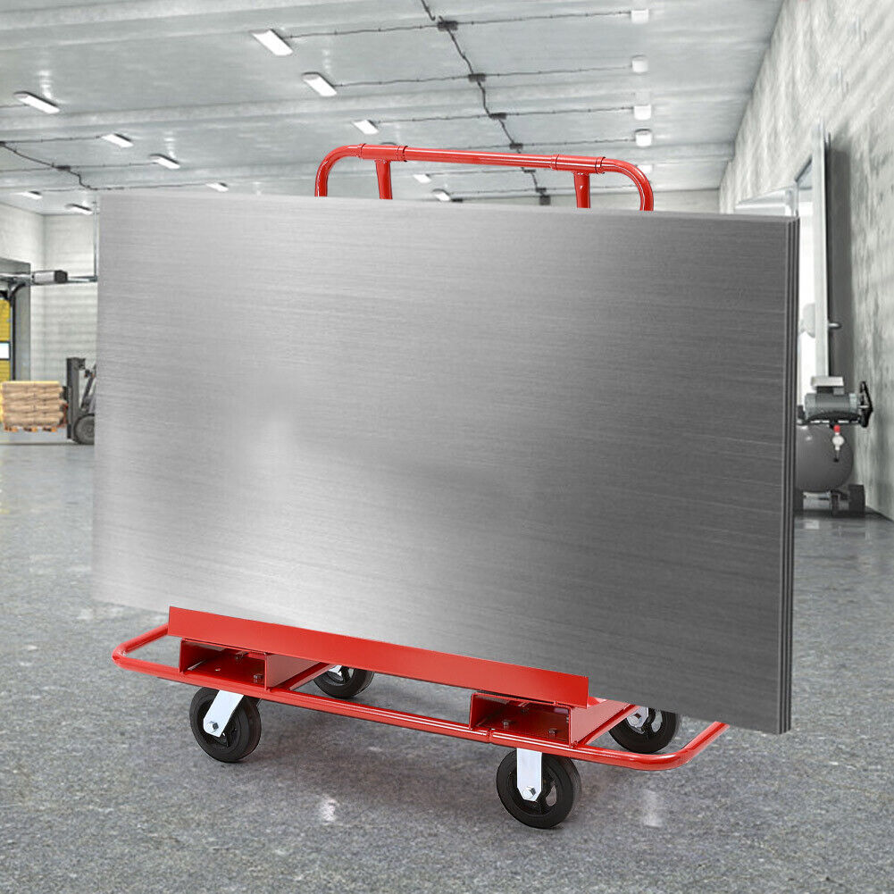 Heavy Duty Plasterboard Trolley Drywall Cart Wheeled Sheetrock Boards ...