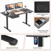 Electric Standing Desk Sit to Stand Table Height Adjustable Computer Workstation
