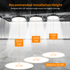 6 Pack 200W UFO Led High Bay Light Led Commercial Warehouse Workshop Lighting