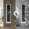 Full Length Mirrors With Lights LED Free Standing Floor Mirror With Dimming