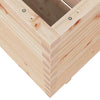 Garden Planter 60x60x72 Solid Wood Pine D0D2