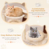 Small Cat House Activity Center Furniture Cat Climbing Stand 72cm Cat Tree