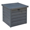 200L Galvanised Steel Outdoor Garden Tool Storage Chest Utility Cushion Box Shed