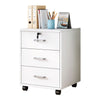 3 Drawers Filing Cabinet Home Office Mobile File Storage Organizer Under Desk