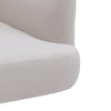 Lounge Armchair Mordern Occasional Chair Accent Chair 180° Swivel Beige Velvet