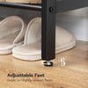 Shoe Rack Shoe Storage with Adjustable Mesh Shelves 16-20 Pairs of Shoes
