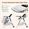 Folding Baby High Chair Convertible Infant Dining Chair Portable Highchair